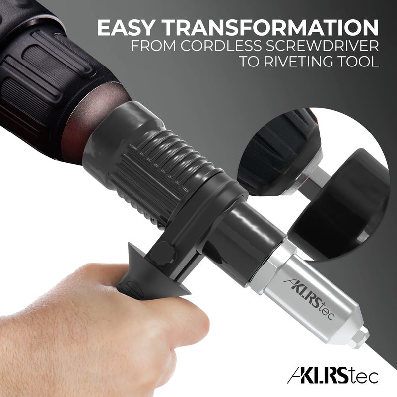 KLRS محول مسدس الرّبط الاحترافي KLRStec - ملحق الرّبط لمفكات البراغي وال drills اللاسلكية - معالجة سهلة للرّبطات البوب - Image 5